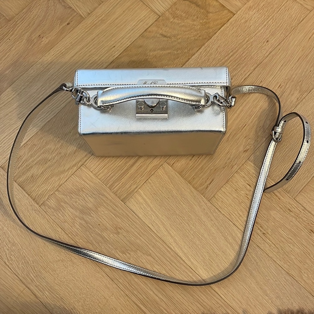 Silver Mark Cross Grace bag
